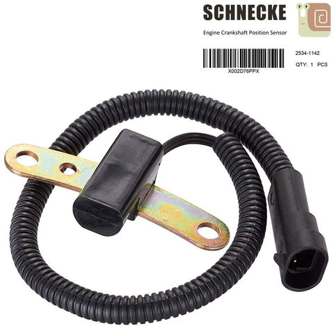 Schnecke 1PCS Crank shaft Crankshaft Position Sensor Compatible with DODGE 96-96 DAKOTA JEEP 1993 CHEROKEE 94-96 CHEROKEE 1993 GRAND CHEROKEE 93-95 WRANGLER