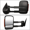 DNA Motoring TWM-003-T888-BK-AM+DM-074 Pair of Towing Side Mirrors + Blind Spot Mirrors