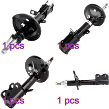 OCPTY Front Rear 234059 234060 234058 234057 Shock Absorbers Struts Fit for 1998 1999 2000 2001 2002 Chevy Prizm,1993-1997 Geo Prizm,1993-2002 for Toyota Corolla Pack of 4