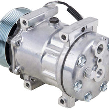 AC Compressor & A/C Clutch For Freightliner Replaces SKI4818 N83-30453S ABPN83-304003 Sanden 4417 4485 4075 - BuyAutoParts 60-02064NA NEW
