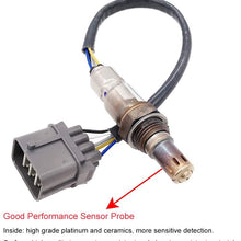 Germban 234-5010 Upstream 5-Wire Wideband Air Fuel Ratio Oxygen Sensor Fits for Accord Pilot Ridgeline 3.0L 3.5L Acura TL RL MDX 3.2L 3.5L 2003-2008 36531-RCA-A01