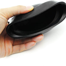 iJDMTOY (2) 95mm Rubber Housing Seal Caps Compatible With Headlight Install Xenon Headlight Kit, Aftermarket Headlamp or Retrofit