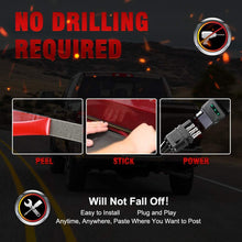 MIHAZ LED Tailgate Light Bar - 48" Triple Row 5-Function Strip Light Running, Brake, Sequential Amber Turn Signal, Reverse Tail Light for Pickup Trailer SUV RV VAN, No Drill Install 1yr-Warranty