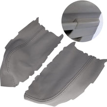 QKPARTS Door Panel Armrest Real Leather for Honda Pilot 09-13 Gray