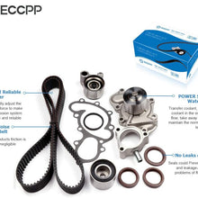 ECCPP Fits 95-04 Toyota Tacoma 4Runner T100 3.4L 3.4 DOHC 5VZFE Timing Belt Water Pump kit Tensioner