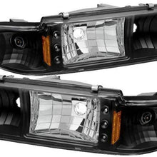 Spyder Auto HD-ON-CCP91-1PC-LED-BK Crystal LED Headlight