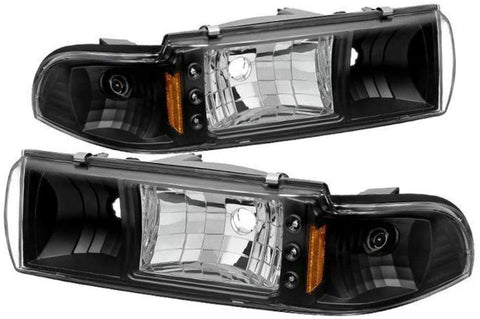 Spyder Auto HD-ON-CCP91-1PC-LED-BK Crystal LED Headlight