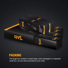 Set of 6 QYL Iridium Spark Plugs Replacement# BKR6EIX-11 3764
