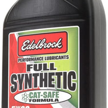 Edelbrock 1071 SAE 5W-30 High Performance Synthetic Engine Oil with Cat-Safe Formula - Single Quart