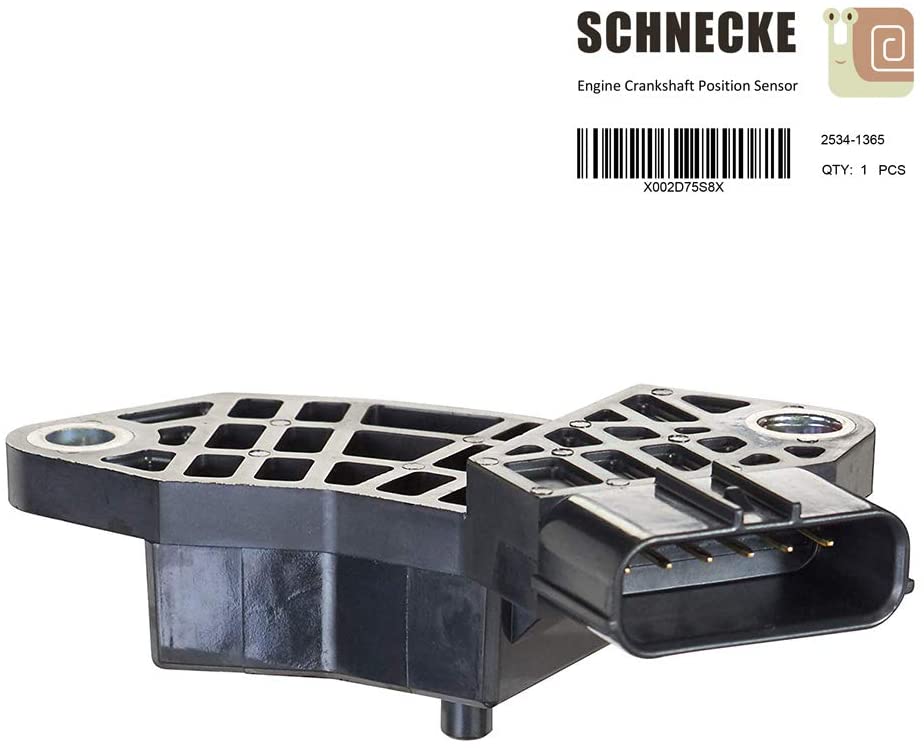 Schnecke 1PCS Crank shaft Crankshaft Position Sensor Compatible with ACURA 05-09 MDX 05-10 RL 05-08 TL HONDA 05-07 ACCORD 2010 ODYSSEY 05-09 ODYSSEY 05-08 PILOT 06-08 RIDGELINE SATURN 04-07 VUE