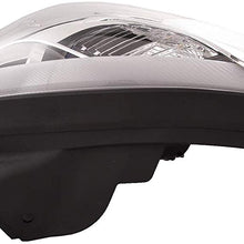 HEADLIGHTSDEPOT Halogen Headlight Compatible with Hyundai Sonata 2015-2017 Includes Left Driver Side Headlamp