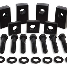 Jeep Wrangler JKU/JL Black Delrin Plastic Rear Seat Recline Kit with Bolts and Washers 2007-2020+