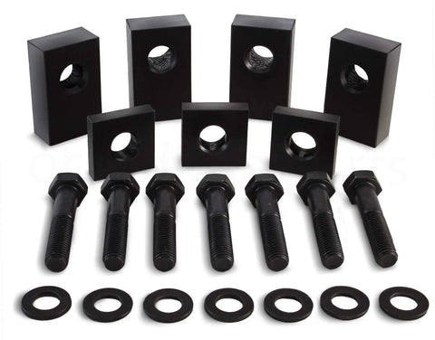 Jeep Wrangler JKU/JL Black Delrin Plastic Rear Seat Recline Kit with Bolts and Washers 2007-2020+