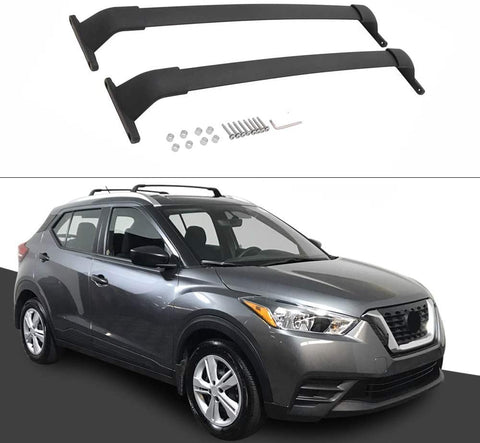 ROSY PIXEL Roof Rack Cross Bars for Nissan Kicks 2017-2021 Baggage Luggage Carry