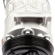 SCITOO Compatible with AC Compressor CO 29072C AC Compressor with Clutch fit Nissan Tsuru 1.6L Sentra 1.8L 2013-2015