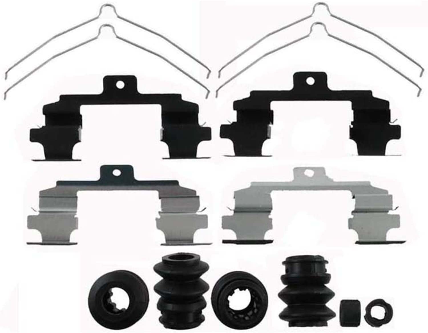 ACDelco 18H1211 Professional Front Disc Brake Caliper Hardware Kit with Clips, Springs, Seals, and Bushings