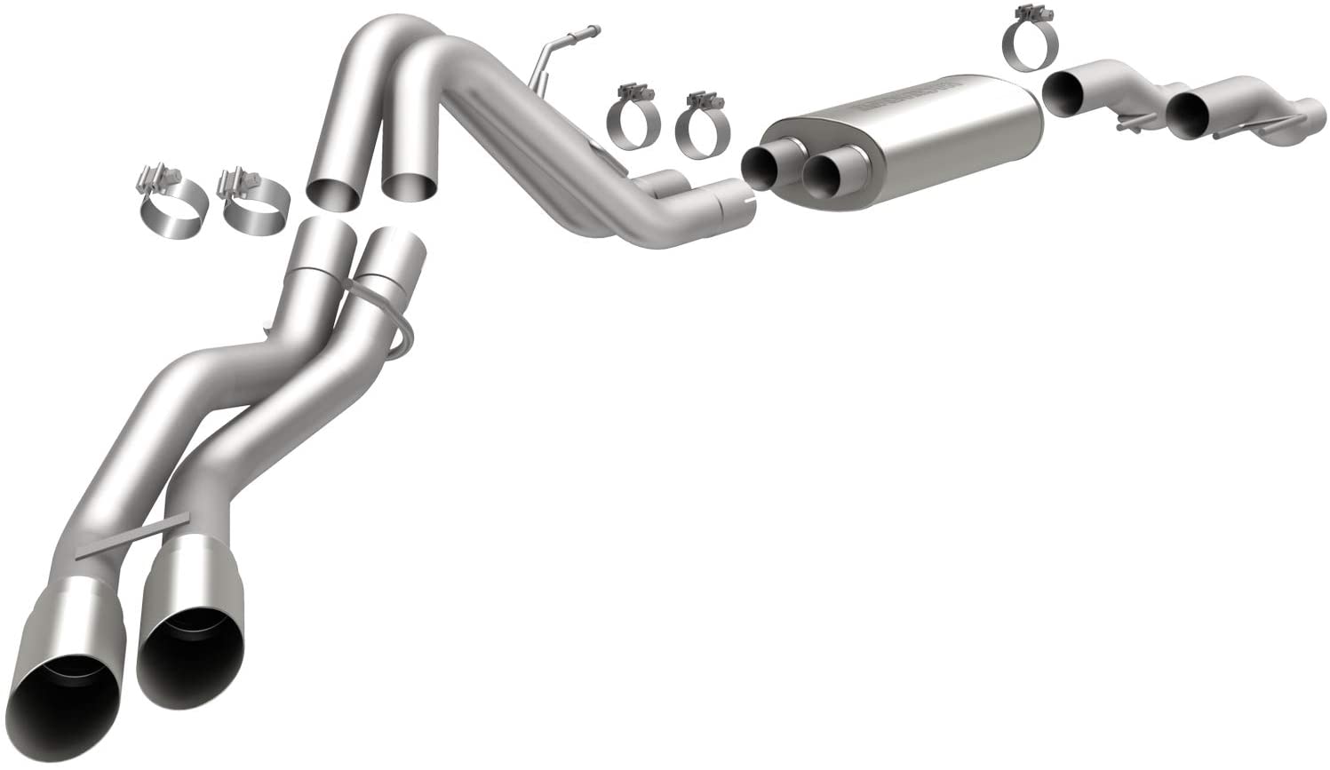 MagnaFlow 15461 Large Stainless Steel Performance Exhaust System Kit