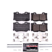 Power Stop Z23-1347, Z23 Evolution Sport Carbon-Fiber Ceramic Rear Brake Pads