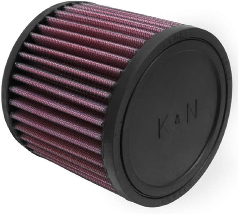 K&N Universal Clamp-On Air Filter: High Performance, Premium, Washable, Replacement Engine Filter: Flange Diameter: 2.6875 In, Filter Height: 4 In, Flange Length: 0.625 In, Shape: Round, RU-0900