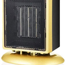 Zyyqt Small Desktop Heater, Mini Household Hot Fan Desktop Electric Heater Heater Dormitory Student Small Air Conditioner (Color : Yellow)