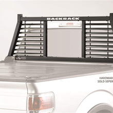 Backrack | 147LV | Truck Bed Half Louvered Headache Rack | Fits '17-'20 Ford Superduty