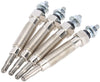 KIMISS Car Spark Plugs, Steel 4Pcs/Set Diesel Heater Glow Plugs Fit For L200 L300 0250202092