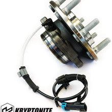 Kryptonite 8 Lug Replacement Wheel Bearing Compatible with 2011-2019 Chevy/GMC Silverado/Sierra 2500HD/3500HD SRW & DRW (11-19 GM Truck 2500/3500 SRW 4WD)