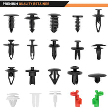 GOOACC 425 Pcs Car Body Retainer Assortment Clips Set Tailgate Handle Rod Clip & Fastener Remover - 19 Most Popular Sizes Auto Push Pin Rivets Set -Door Trim Panel Clips for GM Ford Chevy Toyota Honda