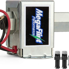 MegaFlint 12V Upgrate Universal Electric Fuel Pump Metal Solid (2.5-4 PSI) Low Pressure for Petrol & Diesel EP12S HEP-02A