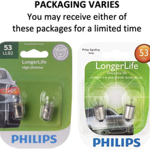Philips 53 LongerLife Miniature Bulb, 2 Pack