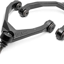 Rough Country Forged Upper Control Arms Fits 2007-2016 [ Chevy ] Silverado [ GMC ] Sierra 1500 Stock Cast Steel 19401