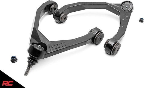 Rough Country Forged Upper Control Arms Fits 2007-2016 [ Chevy ] Silverado [ GMC ] Sierra 1500 Stock Cast Steel 19401