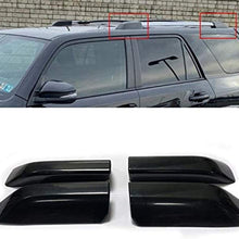 Genericss Replacement Roof Rails Rack End Cap Protection Cover Black for 4Runner N280 TRD Pro Off-Road Limited 2010-2019