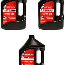 Mercury Marine 4-Stroke 10W-30 Outboard Motor Oil One Gallon # 8M0078626