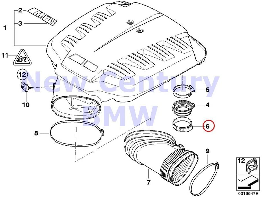 8 X BMW Genuine Intake Manifold System Hose Clamp M3 M3 M3 M3 M3 M3