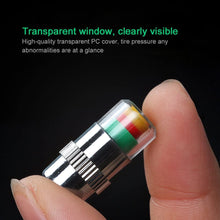 KKmoon 4PCS car auto tire Pressure Monitor tire gage Alert Sensor Indicator Valve caps