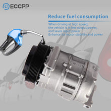 ECCPP A/C Compressor with Clutch Replacement for Mercedes-Benz C230 E350 Porsche 911 Boxster Cayman Panamera