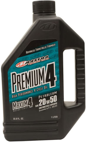 Maxima Premium 4-Stroke Oil 20W-50 32 oz.