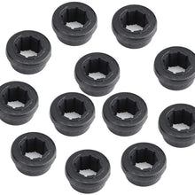 Qiilu 12pcs Engine Bushings, Lower Control Arm Rear Camber Bushings Fit for Skunk2 EG EK DC