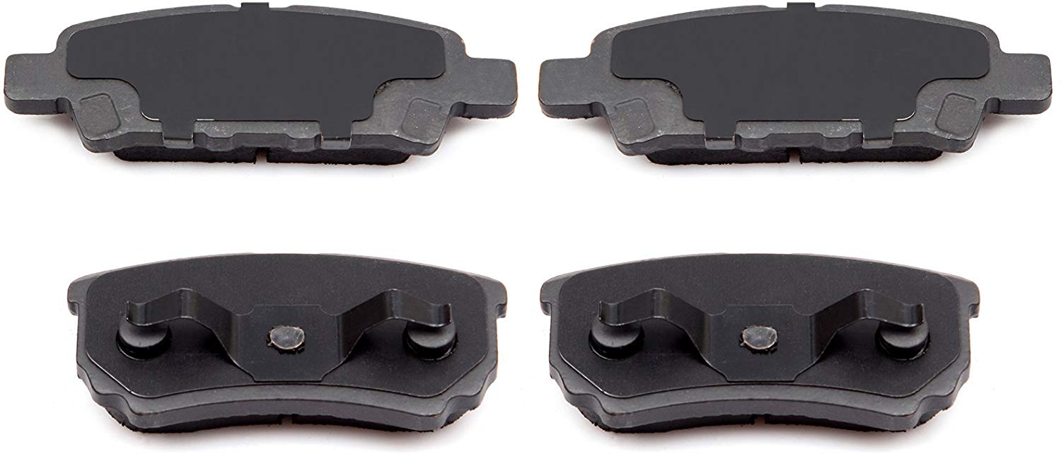 Ceramic Discs Brake Pads,SCITOO 4pcs Rear Brake Pads Brakes Kits fit for 11-14 Chrysler 200, 07-10 Chrysler Sebring, 08-14 Dodge Aveng, 07-17 Jeep Compass, 07-17 Jeep Patriot, 08-14 Mitsubishi Lancer