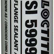Loctite 231230 Gray 5999 Gasket Adhesive/Sealant, Paste, -75 to 625 Degrees F Temperature Range, 300 mL Cartridge