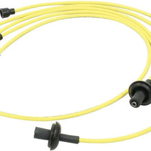 SPARK PLUG WIRE SET, YELLOW, dune buggy vw baja bug