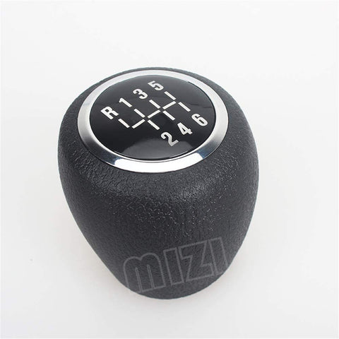 Clidr 6 Speed Manual Gear Shift Knob for Chevrolet Chevy Cruze Shifter Lever Head 2009 2010 2011 2012 2013 (Black)