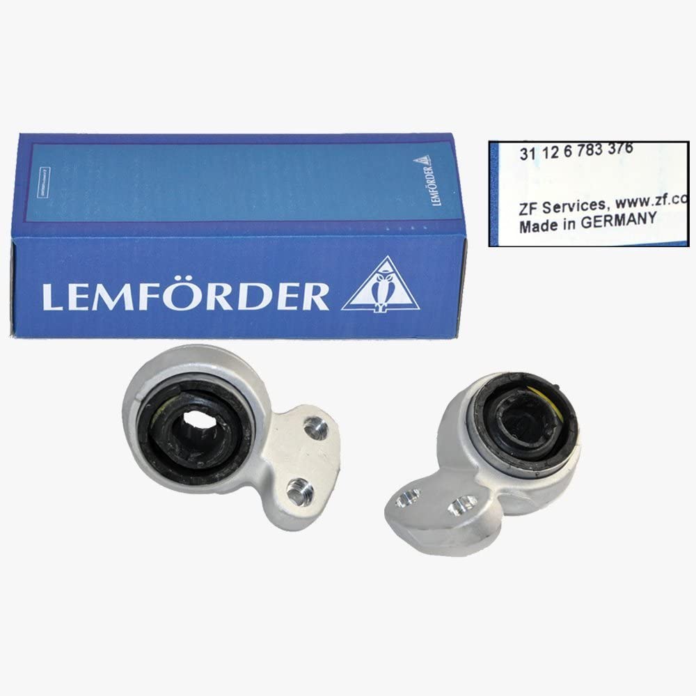 Lemforder 17978 01, OEM 31 12 6 783 376, 783376 Lower Control Arm Bushing Kit Set Front Suspension