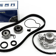 Timing Belt Water Pump Kit fits for 1990 1991 1992 1993 1994 1995 1996 1997 Honda Accord, 1995-1997 Honda Odyssey, 1996-1997 Isuzu Oasis, 1992-1996 Honda Prelude 2.2L l4 GAS SOHC