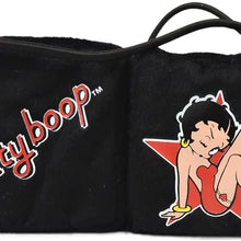 Betty Boop Red Dress Rock Star Pose Auto Car Truck SUV Vehicle Rearview Mirror Car Toyz - Fuzzy Dice