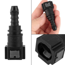 Line Hose Pipe, Premium Car Gas Fuel Inline Line Hose Pipe Tube Quick Release Coupler Connector Accessory Black