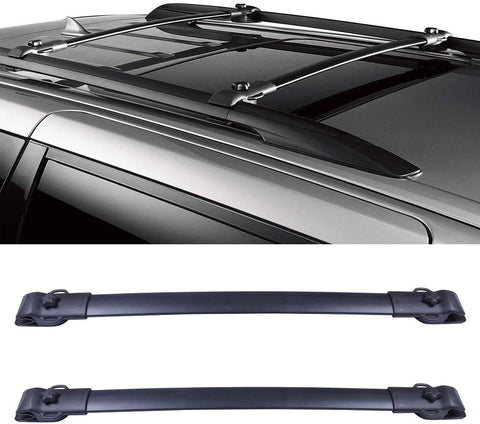 OCPTY Roof Rack Cargobar Carrier For Toyota Sienna 2011-2019 Rooftop Luggage Crossbars - Fits Side Rails Models ONLY