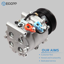 ECCPP Compatible with AC Compressor with Clutch 2001 H-onda Civic A-cura EL 1.7L 1997-2001 H-onda Prelude 2.2L CO 10541AC