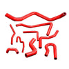 Silicone Radiator Hose Kit Compatible with Honda Civic D15 D16, Compatible with SOHC EG/EK 1992-2000 RED